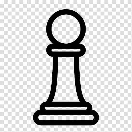 Chess piece Pawn White and Black in chess King, chess transparent background PNG clipart