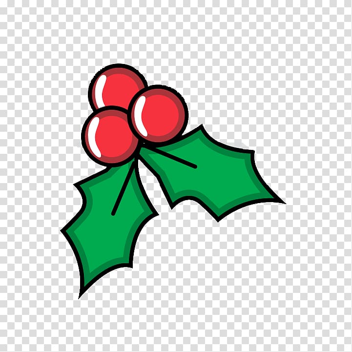 Christmas ornament Cherry, Christmas decorative hand-painted cherry transparent background PNG clipart