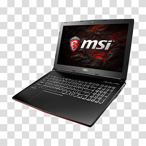 Laptop Intel MSI GT83VR Titan SLI Scalable Link Interface, Laptop transparent background PNG clipart thumbnail