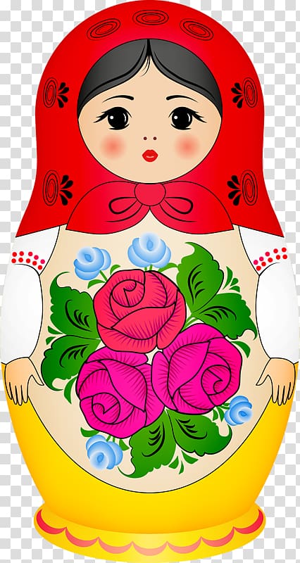 Matryoshka doll Toy Nesting , doll transparent background PNG clipart