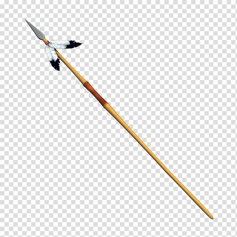 Weapon Spear Pike, Native spear transparent background PNG clipart