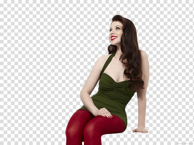 women's green crop top, Michelle Trachtenberg Looking Up transparent background PNG clipart