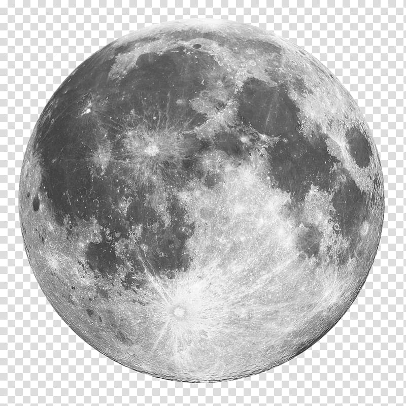 Supermoon Lunar eclipse Full moon Lunar phase, moon phase transparent ...