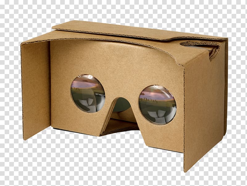 Virtual reality headset Samsung Gear VR Oculus Rift Google Cardboard, love cardboard transparent background PNG clipart