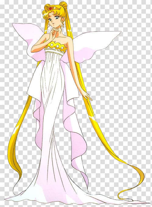 Sailor Moon Queen Serenity Tuxedo Mask Chibiusa, Pretty Soldier Sailor Moon transparent background PNG clipart