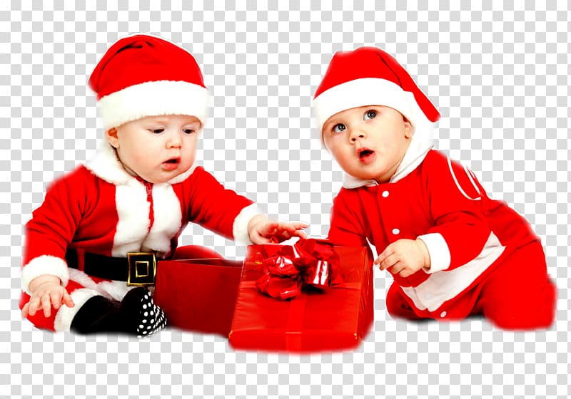 Santa Claus Christmas gift Infant, Children transparent background PNG clipart