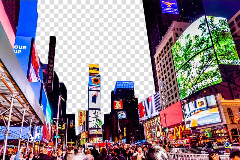 Download Times Square Billboard Template
