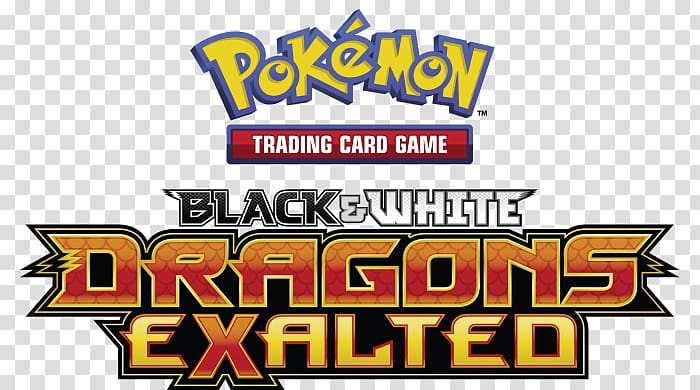 Pokemon Black & White Pokémon Trading Card Game Logo Pokémon TCG Online Dragon, Dragon white transparent background PNG clipart