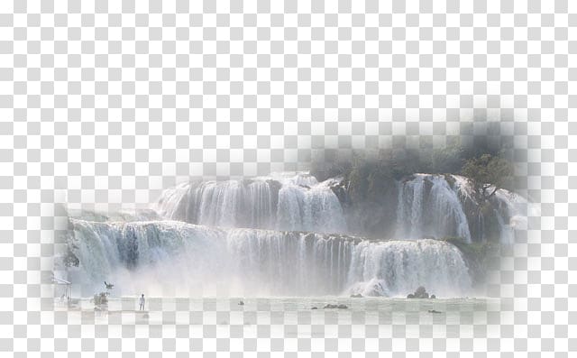 Waterfall Water feature Le bagacum, watefall transparent background PNG clipart