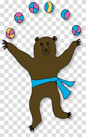 Dancing Bear Gif Transparent Clipart , Png Download - Clipart Cartoon Gif  Transparent, Png Download
