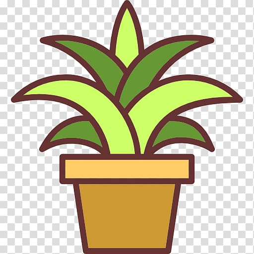 Gardening Watering can Garden tool Icon, Aloe transparent background PNG clipart