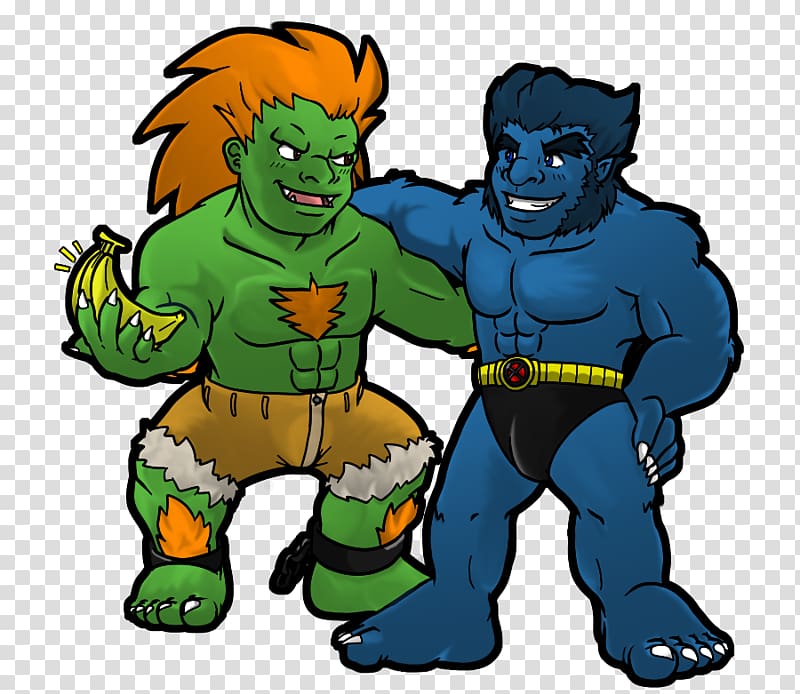 Blanka Beast Street Fighter II: The World Warrior Marvel vs. Capcom 3: Fate of Two Worlds Fan art, others transparent background PNG clipart