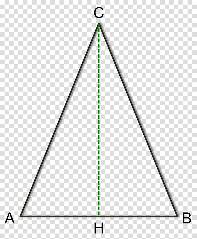 Isosceles triangle Pythagorean theorem Formula Mathematical proof, triangle transparent background PNG clipart