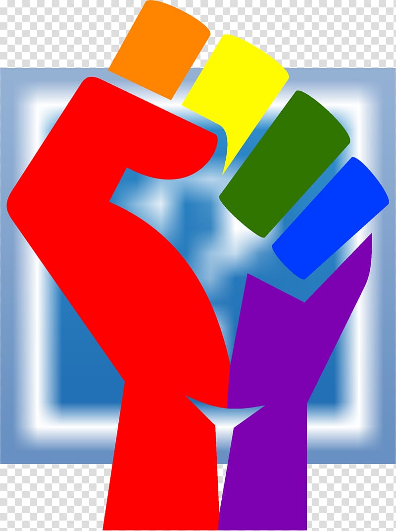 Desktop Rainbow flag , fists transparent background PNG clipart