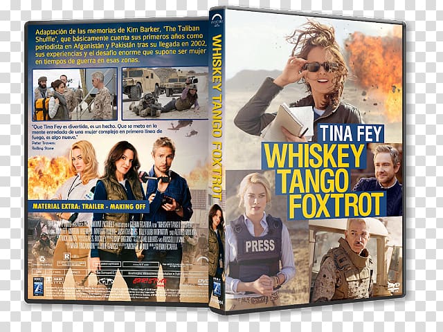 Paramount Poster Draamaelokuva DVD Film, Whiskey Tango Foxtrot transparent background PNG clipart