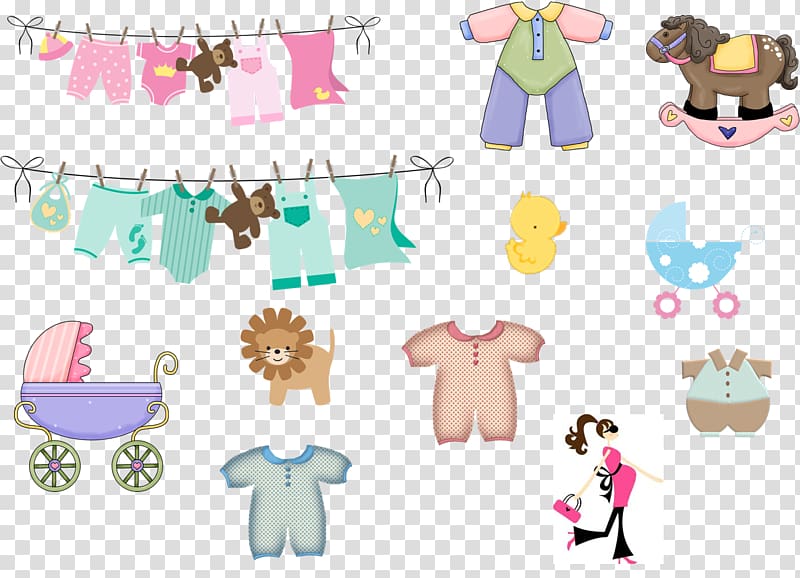 Baby shower Diaper Child , baby girl transparent background PNG clipart