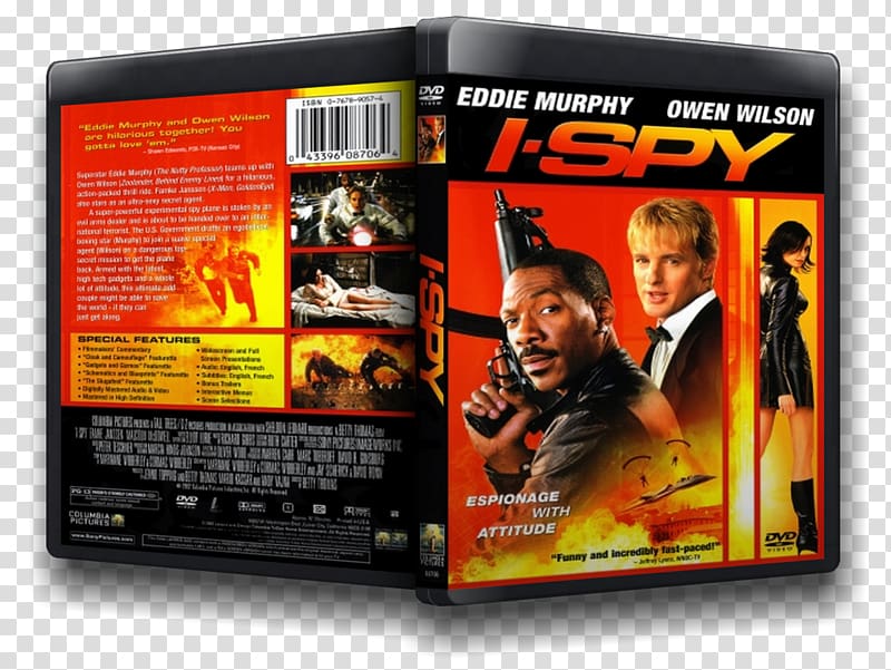 DVD Spy film Action Film Compact disc, eddie murphy transparent background PNG clipart