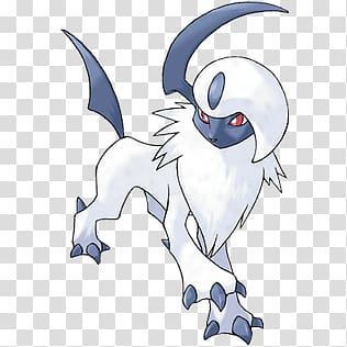 Pokemon Absol , Absol Pokemon transparent background PNG clipart