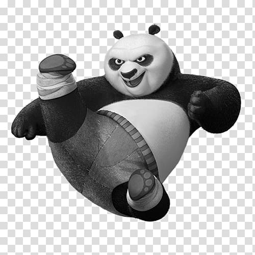 Po Master Shifu Giant panda Tigress Oogway, fußball transparent background PNG clipart