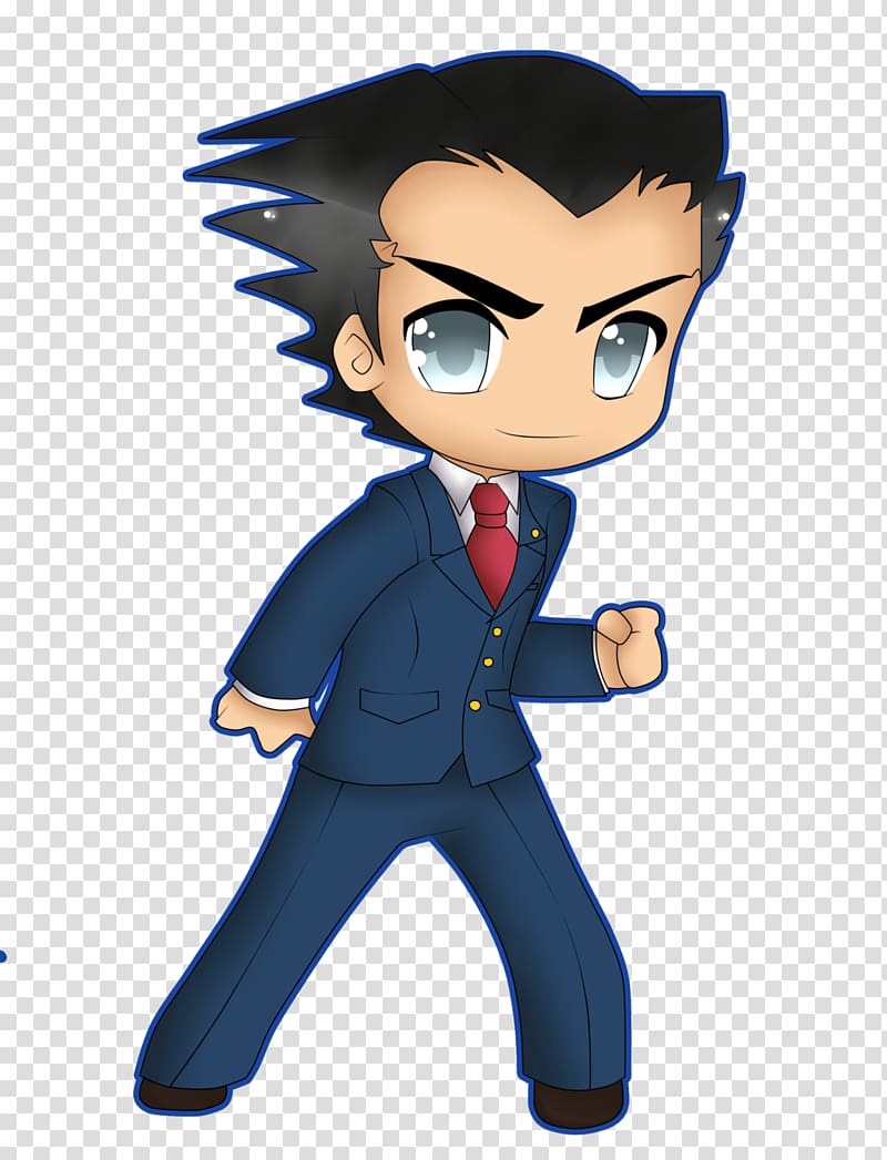 Phoenix Wright: Ace Attorney Ace Attorney Investigations: Miles Edgeworth Kavaii, Ace Attorney transparent background PNG clipart