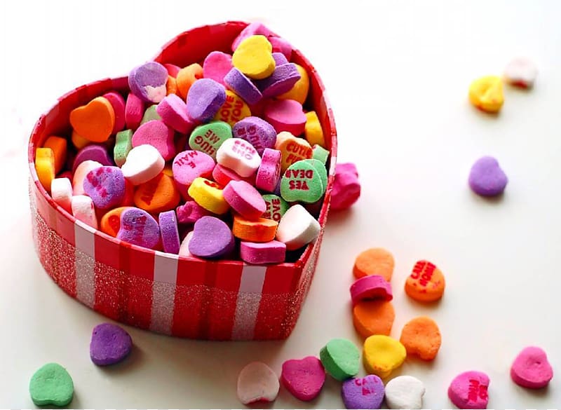 Valentine\'s Day Candy Gift Heart Chocolate, Sweets transparent background PNG clipart