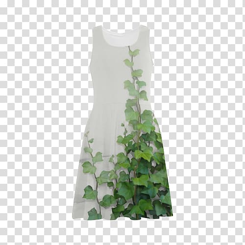 Paper Vine Watercolor painting Dress Poster, Watercolor plant transparent background PNG clipart