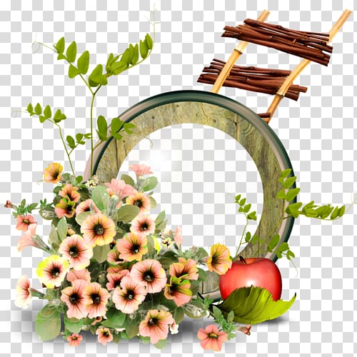 Flower Wreath Ipomoea nil, flower transparent background PNG clipart