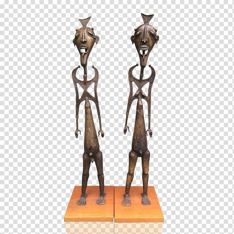 Bronze sculpture Figurine Statue Benin Bronzes, Antiquity transparent background PNG clipart