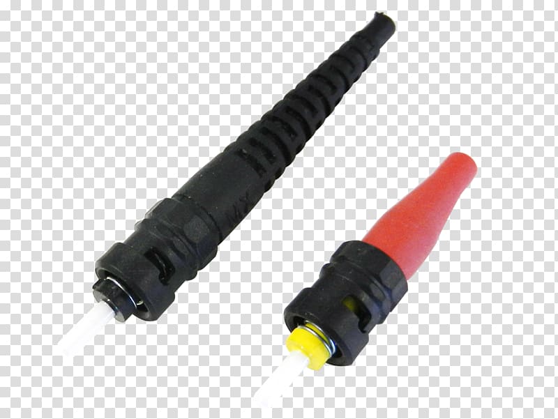 Electrical connector Electrical cable Adapter Multi-mode optical fiber Glass fiber, cable plug transparent background PNG clipart