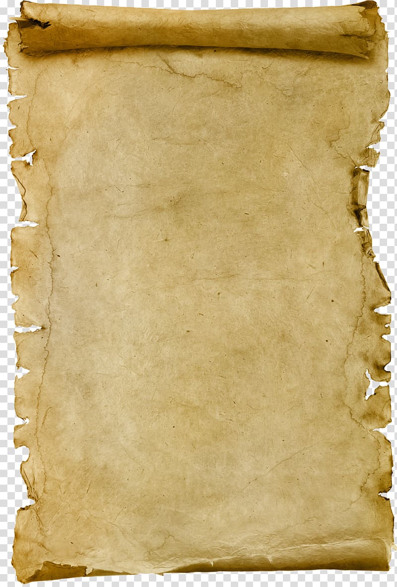 brown scroll, Paper Scroll Papyrus Parchment, old background transparent background PNG clipart