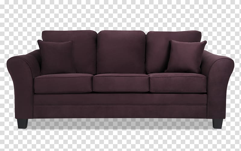 Loveseat Couch Sofa bed Comfort Product design, Eggplant Purple Living Room Design Ideas transparent background PNG clipart
