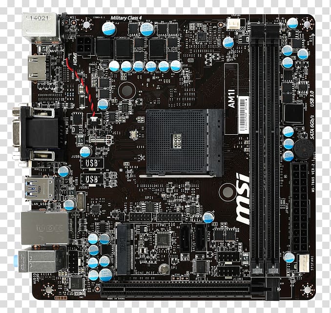 Motherboard Sound Cards & Audio Adapters Computer hardware Micro-Star International Mini-ITX, motherboard battery removal transparent background PNG clipart