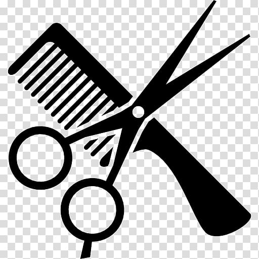 Comb Hairstyle Computer Icons Hairdresser , barber transparent background PNG clipart