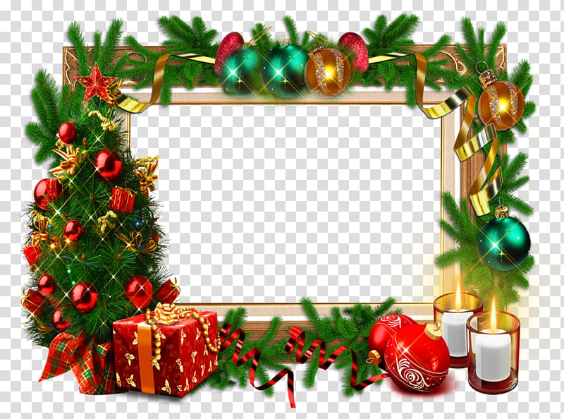 Borders and Frames Frames Christmas Gift , event invitation transparent background PNG clipart
