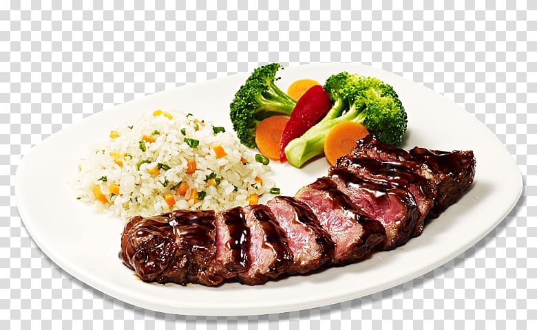 Sirloin steak Mixed grill Beef tenderloin Flat iron steak Outback Steakhouse, Chophouse Restaurant transparent background PNG clipart