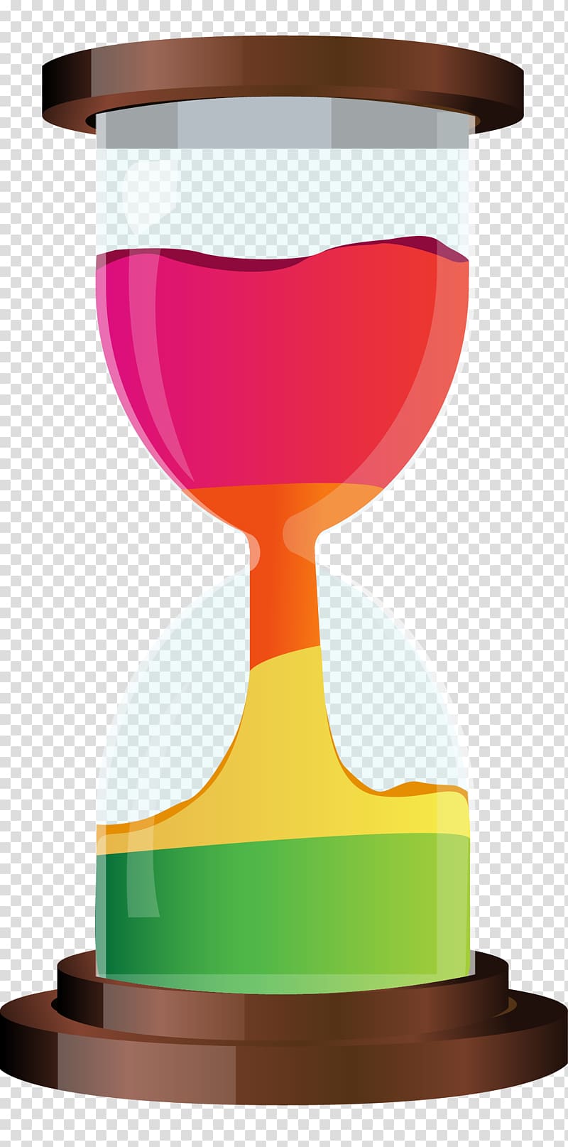 Hourglass Time, hand-painted hourglass transparent background PNG clipart