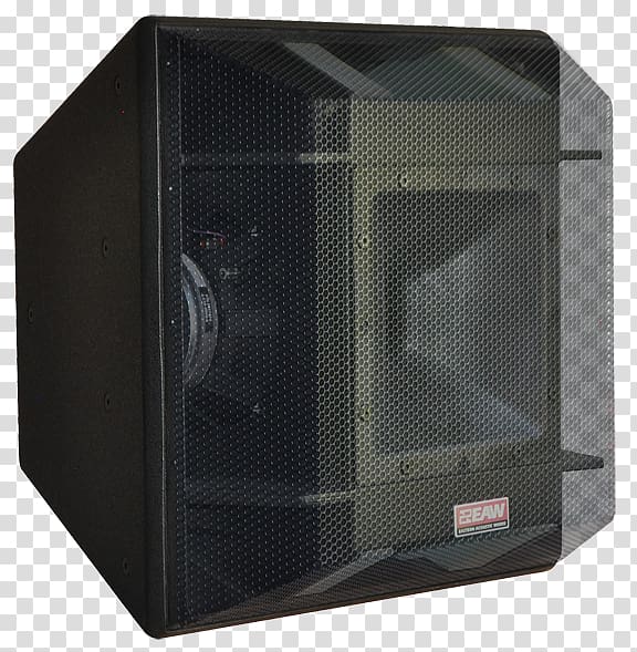 Subwoofer Eastern Acoustic Works Loudspeaker enclosure Full-range speaker, hind transparent background PNG clipart
