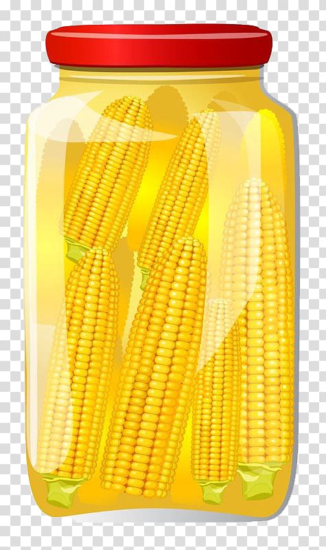 Corn on the cob Drawing , A can of corn transparent background PNG clipart
