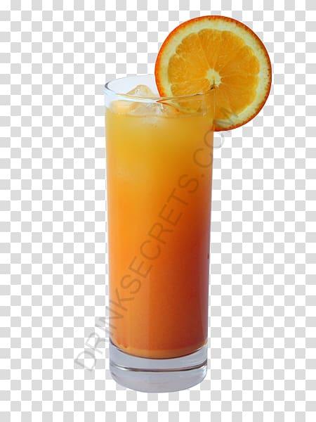 Orange juice Sex on the Beach Non-alcoholic drink Fuzzy navel Bay Breeze, cocktail transparent background PNG clipart