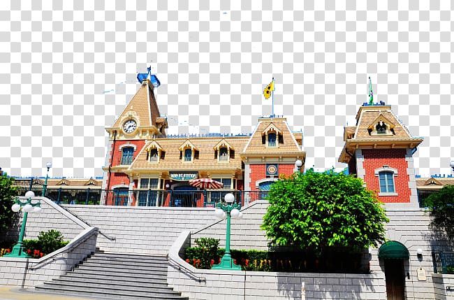 Hong Kong Disneyland Tokyo Disneyland Disney California Adventure Shanghai Disneyland Park, Disneyland transparent background PNG clipart