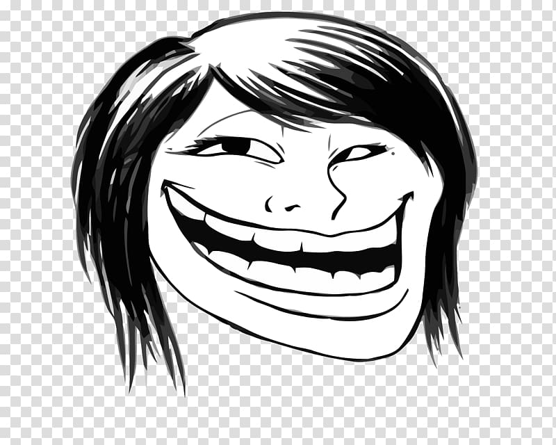 Trollface Internet troll Rage comic Know Your Meme, chrysanthemum chrysanthemum transparent background PNG clipart