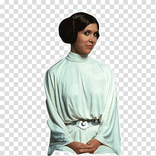 Carrie Fisher Leia Organa Star Wars Luke Skywalker Film, star wars transparent background PNG clipart