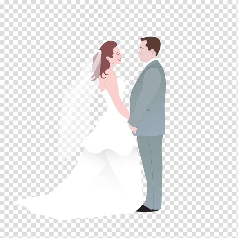 Marriage Echtpaar Love Illustration, romantic couple transparent background PNG clipart