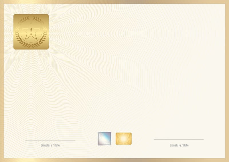 gold star logo screenshot, Paper Design Brand Font, Certificate Template transparent background PNG clipart