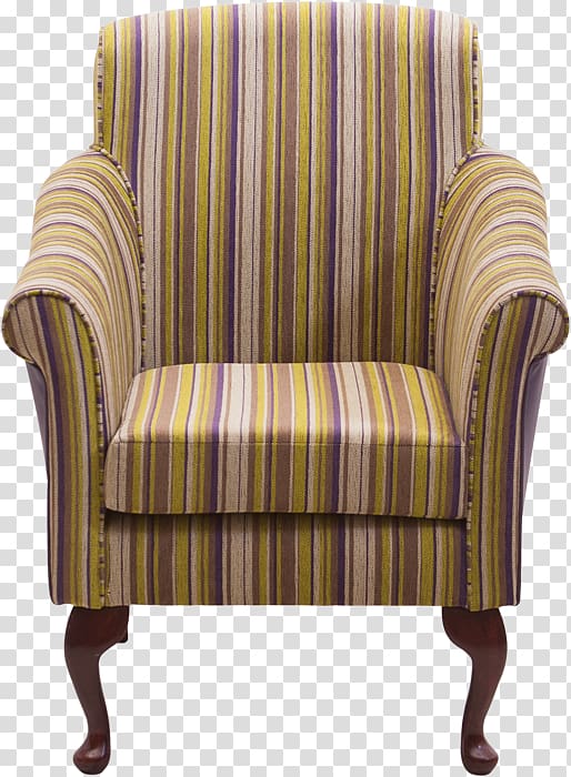 Loveseat Club chair Couch, Queen Anne Style Furniture transparent background PNG clipart