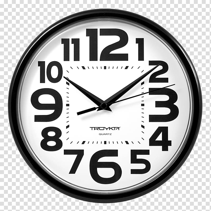 Quartz clock Movement Room Watch, clock transparent background PNG clipart