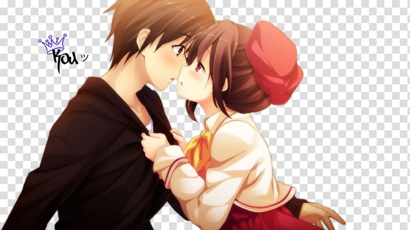 YouTube Anime Romance Film Maid Sama!, kiss transparent background PNG clipart