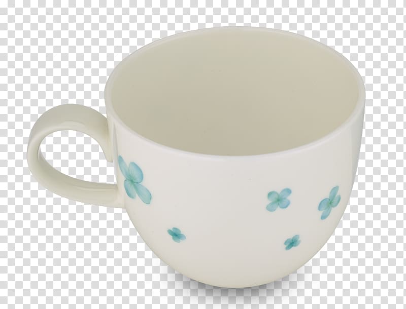 Tableware Coffee cup Mug Saucer Ceramic, scattered petals transparent background PNG clipart