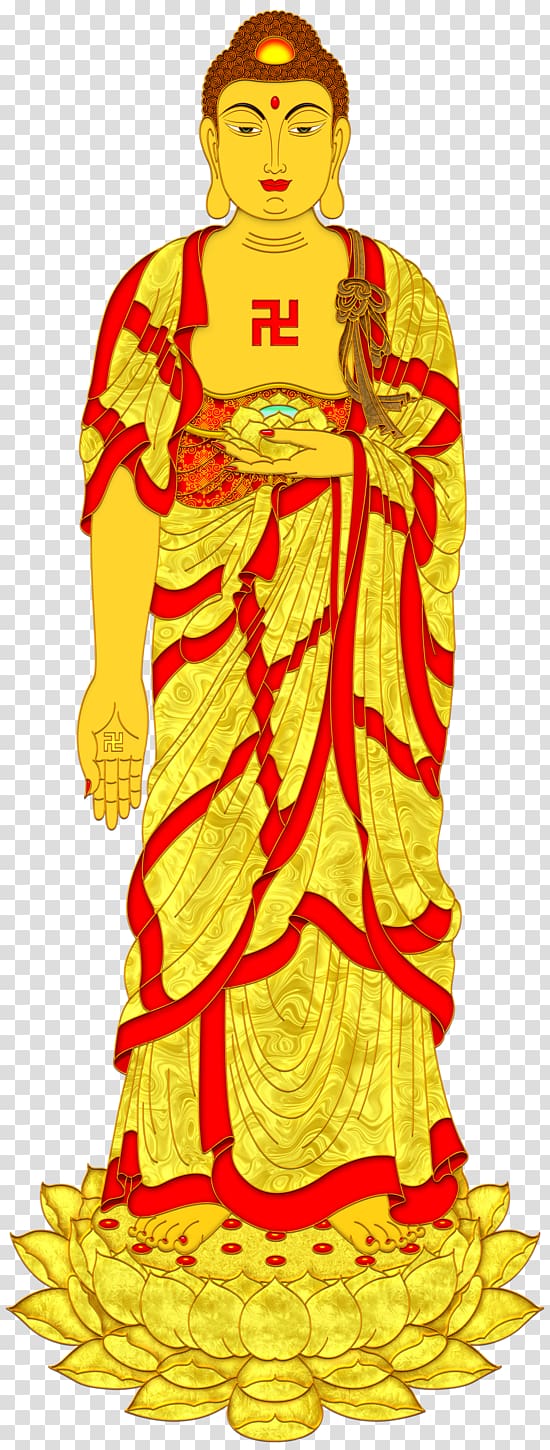 Gautama Buddha Buddhahood Amitu0101bha Guanyin Avalokiteu015bvara, Phat transparent background PNG clipart