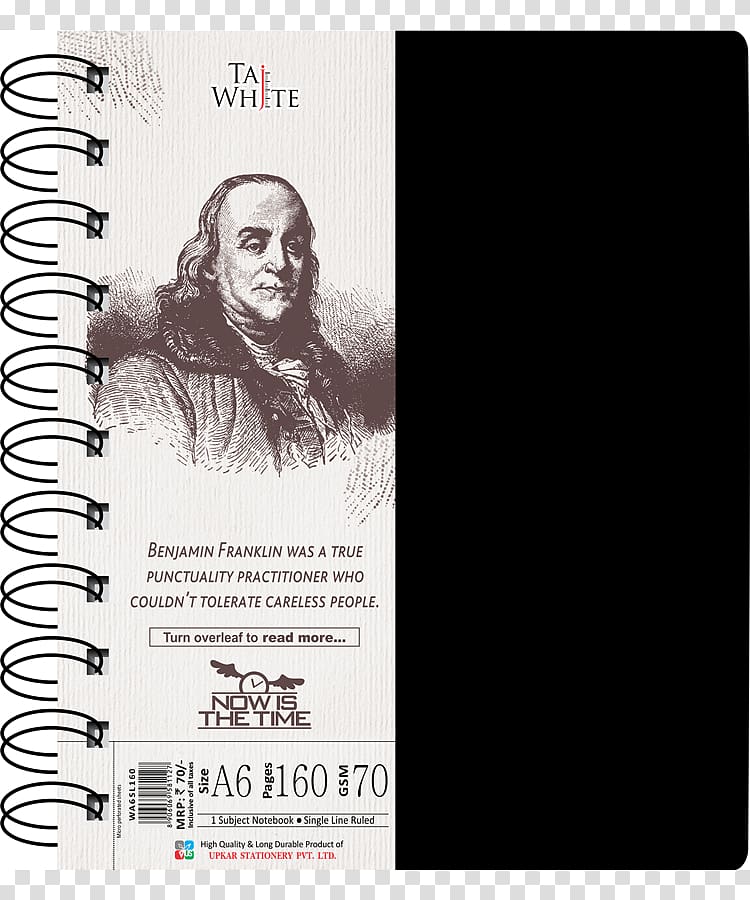 Taj-White Wire-O Notebook A5 Standard Paper size Taj White Poster, my writing notebook cover transparent background PNG clipart